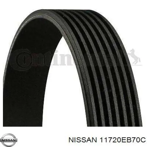 Клиновий ремінь Nissan/Infiniti 11720EB70C ціна, від 16.94 USD