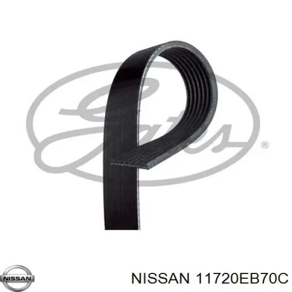 Ремень генератора NISSAN 11720EB70C