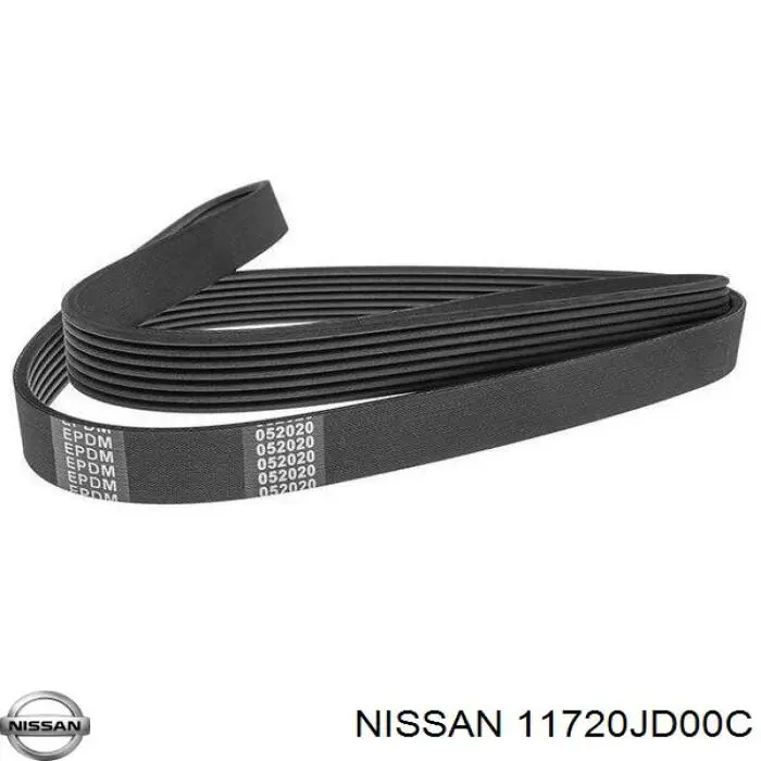 Клиновий ремінь Nissan/Infiniti 11720JD00C ціна, від 13.27 USD