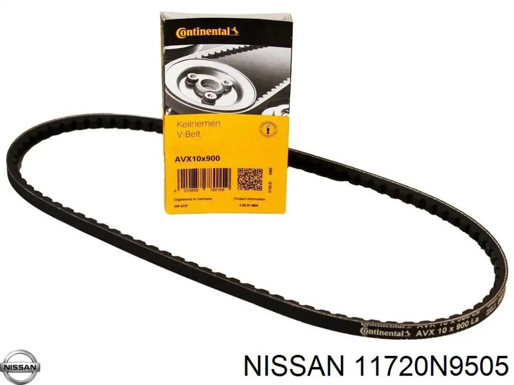 Ремінь генератора 11720N9505 Nissan/Infiniti