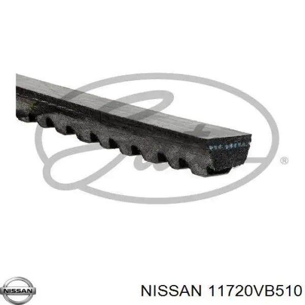 Купити 11720VB510 Nissan/Infiniti Ремінь генератора