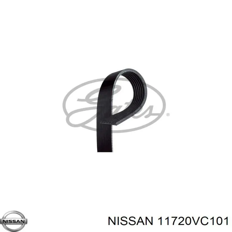 Клиновий ремінь Nissan/Infiniti 11720VC101 ціна, від 18.07 USD