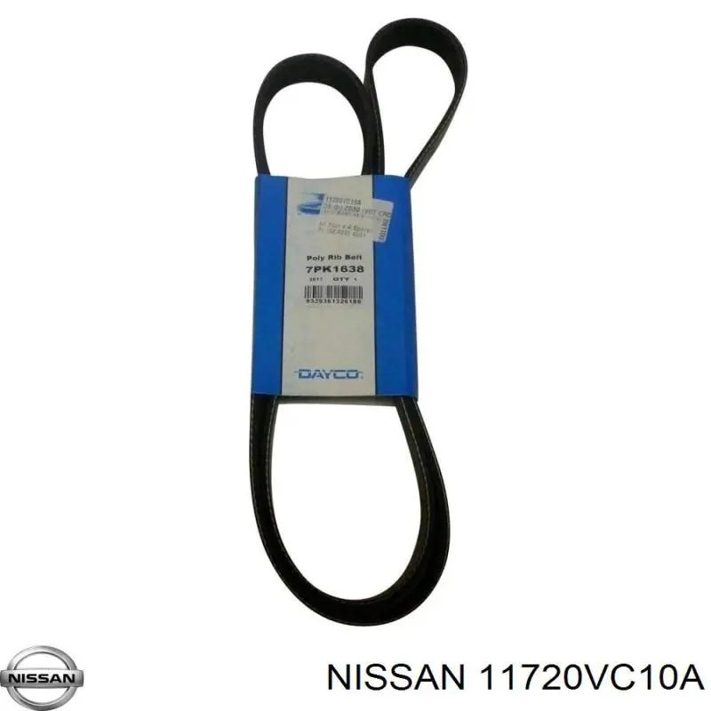 Купити 11720VC10A Nissan/Infiniti Ремінь генератора
