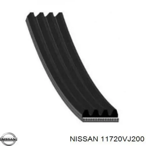 Клиновий ремінь Nissan/Infiniti 11720VJ200 ціна, від 5.52 USD