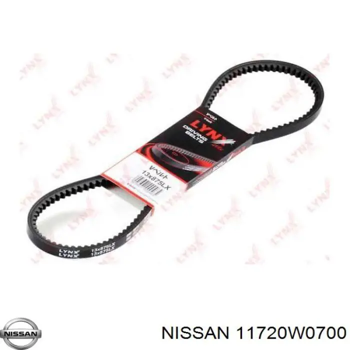 Купити 11720W0700 Nissan/Infiniti Ремінь генератора