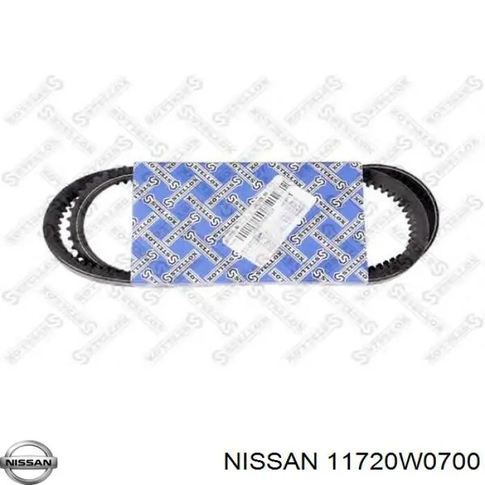 11720W0700 Nissan/Infiniti Поліклиновий ремінь