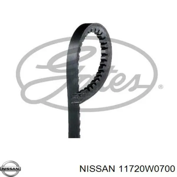 Клиновий ремінь Nissan/Infiniti 11720W0700 ціна, від 4.72 USD