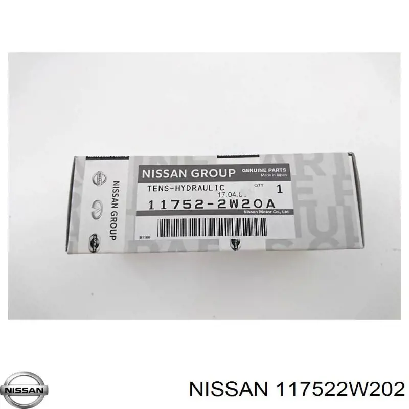 117522W202 Nissan натягувач приводного ременя