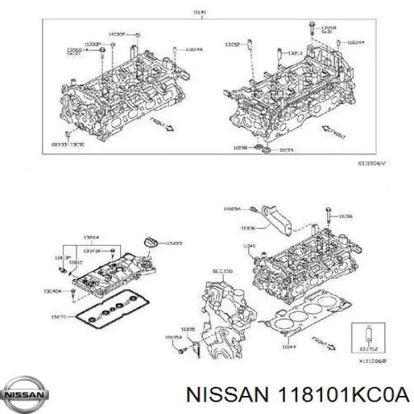  118101KC0A Nissan