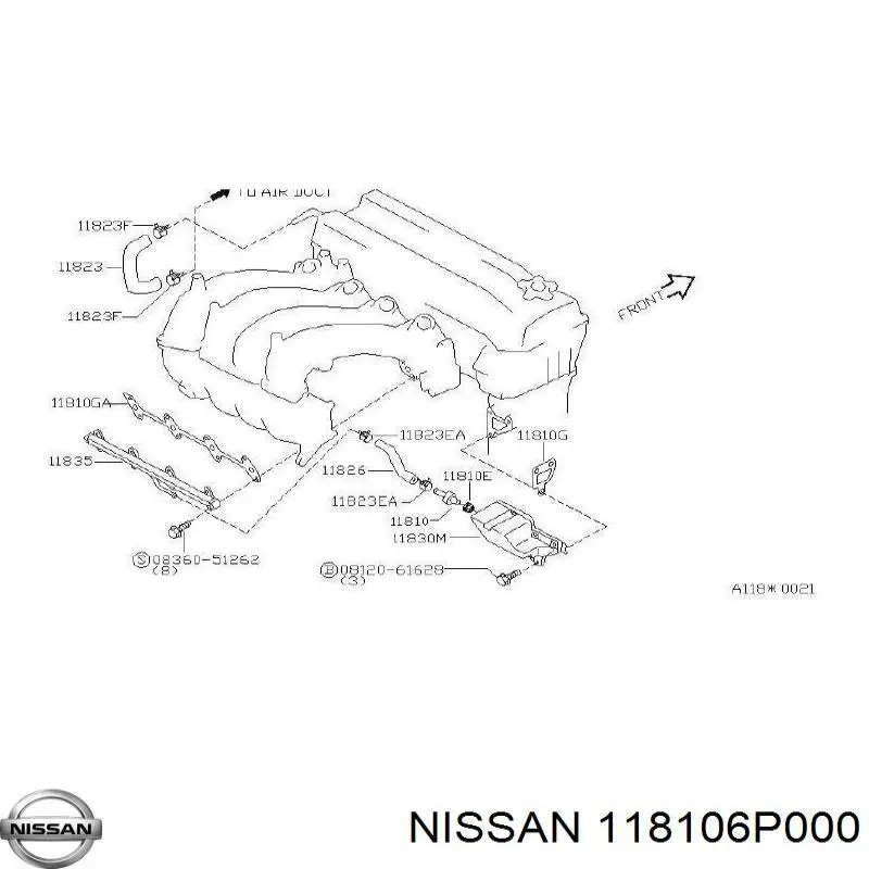  118106P000 Nissan