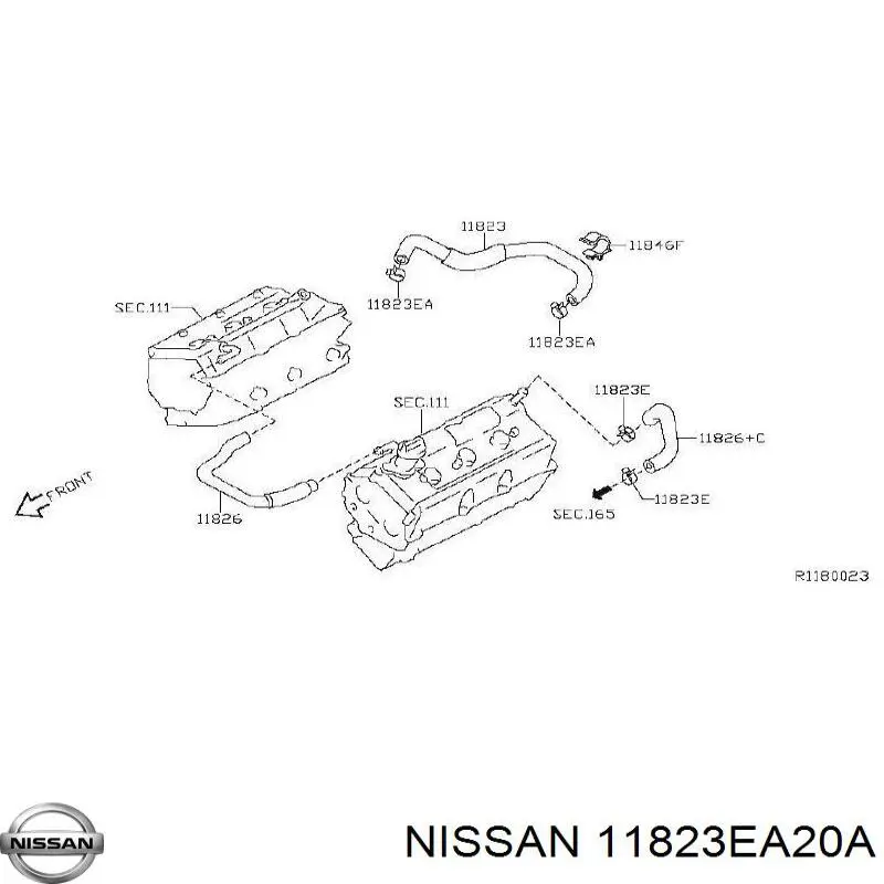11823EA20A Nissan/Infiniti 