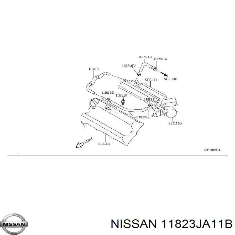  11823JA11B Nissan