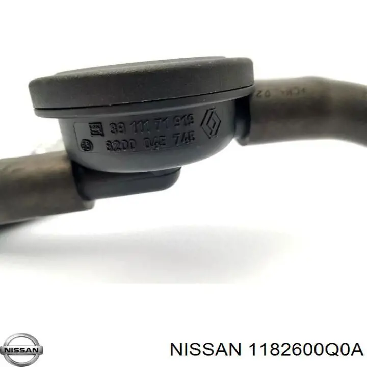 Клапан картерних газів Renault (RVI) 1182600Q0A ціна, від 27.84 USD