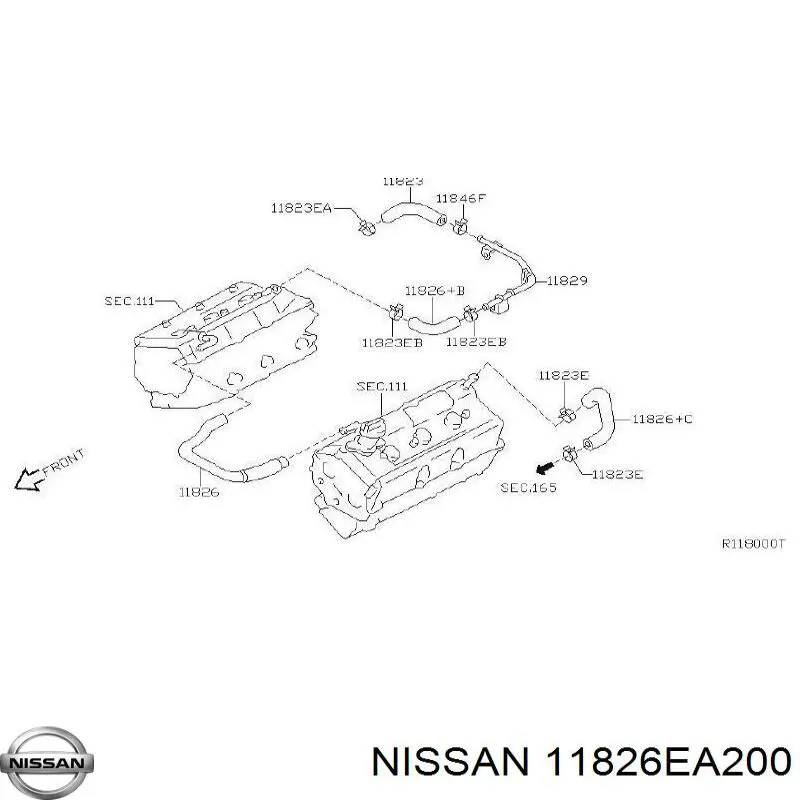  11826EA200 Nissan