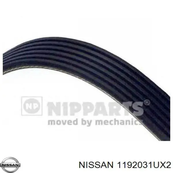 Клиновий ремінь Nissan/Infiniti 1192031UX2 ціна, від 11.83 USD