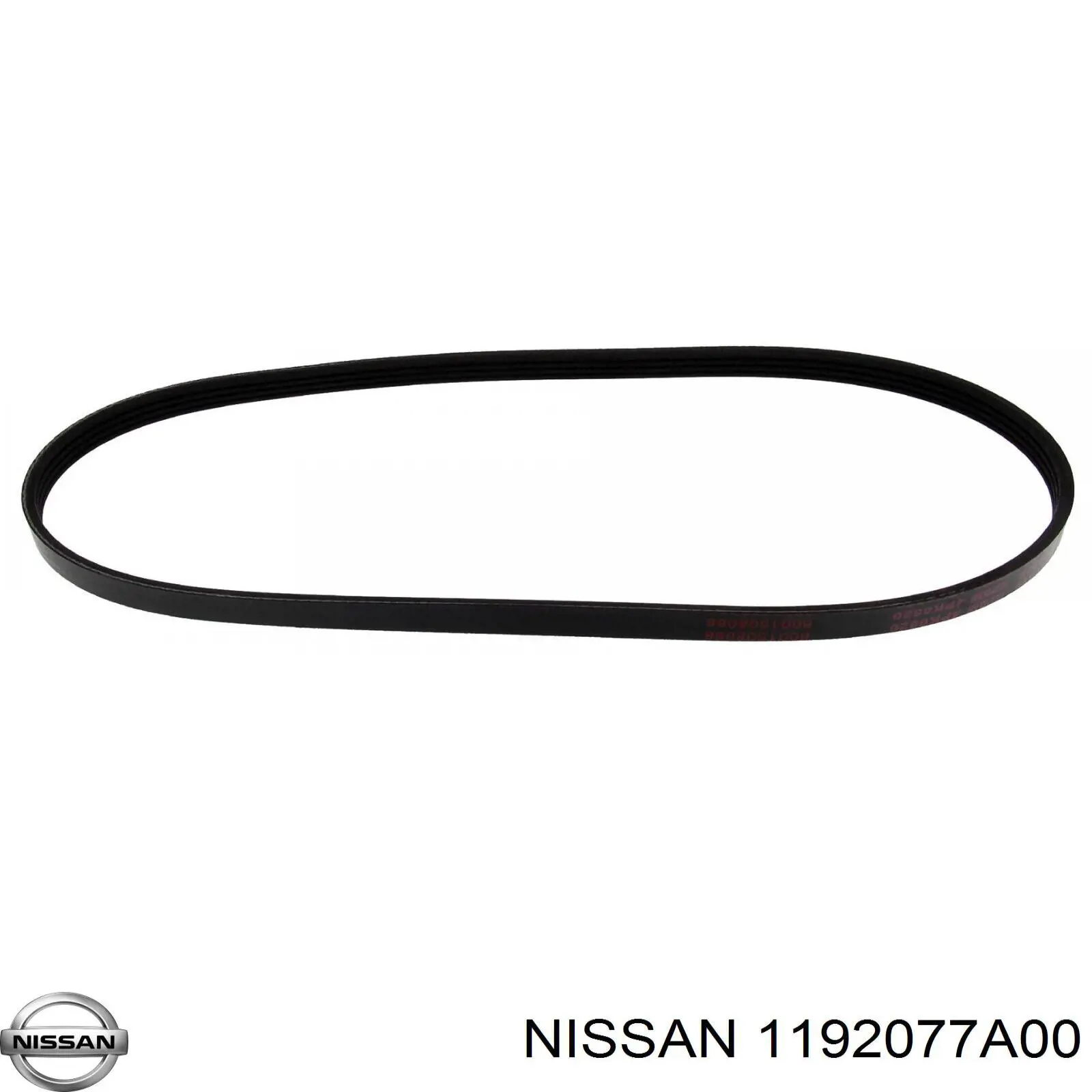 Ремінь генератора 1192077A00 Nissan/Infiniti