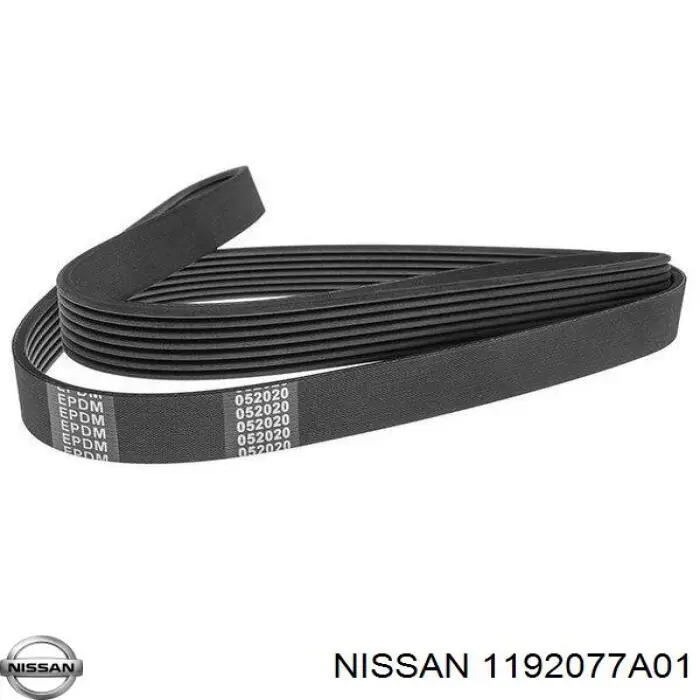 Клиновий ремінь Nissan/Infiniti 1192077A01 ціна, від 6.08 USD
