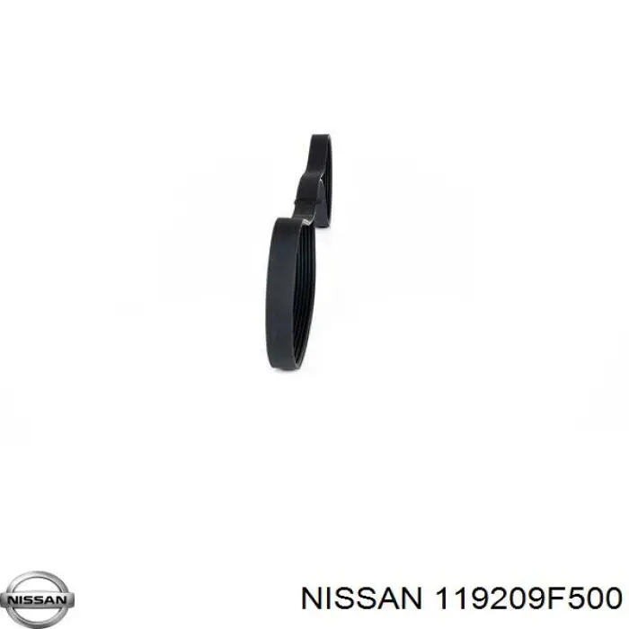 Клиновий ремінь Nissan/Infiniti 119209F500 ціна, від 8.29 USD