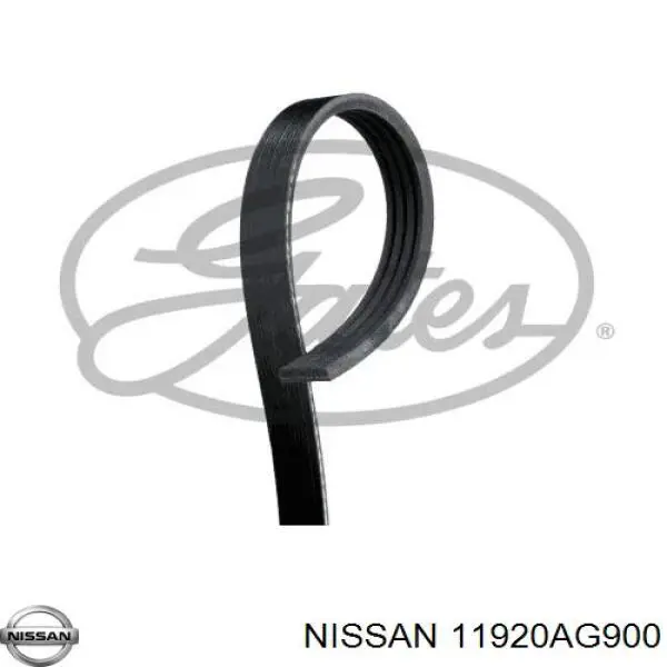 Ремень генератора NISSAN 11920AG900
