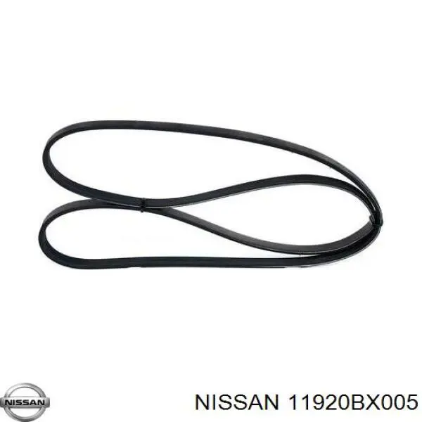 Клиновий ремінь Nissan/Infiniti 11920BX005 ціна, від 6.50 USD