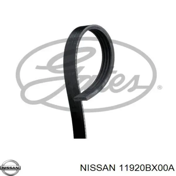 11920BX00A Nissan ремінь приводний, агрегатів