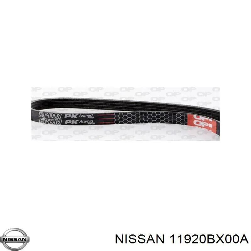 Купити 11920BX00A Nissan/Infiniti Ремінь генератора