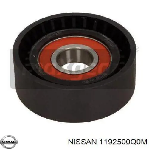 Ролик приводного ременя, паразитний Nissan/Infiniti 1192500Q0M ціна, від 6.56 USD