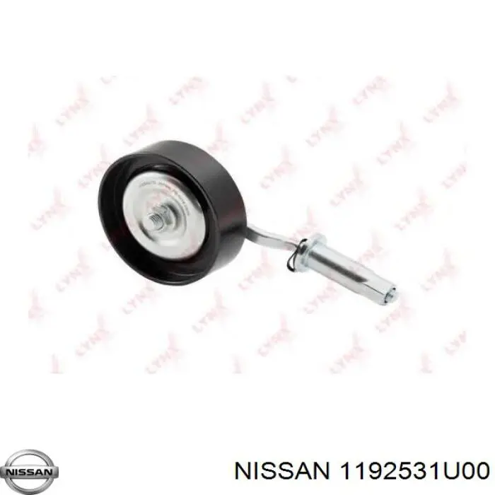 1192531U00 Nissan/Infiniti Ролик натяжителя ременя агрегатів