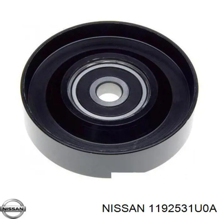 1192531U0A Nissan ролик натягувача приводного ременя