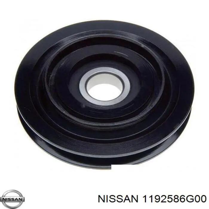 1192586G00 Nissan ролик приводного ременя, паразитний