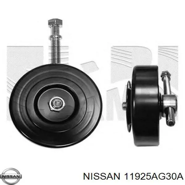 Ролик приводного ременя, паразитний Nissan/Infiniti 11925AG30A ціна, від 27.92 USD