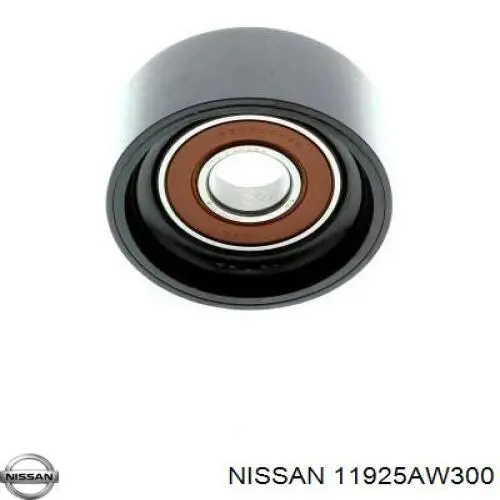 11925AW300 Nissan ролик приводного ременя, паразитний
