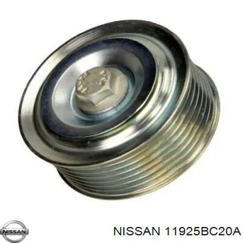 11925BC20A Nissan ролик приводного ременя, паразитний