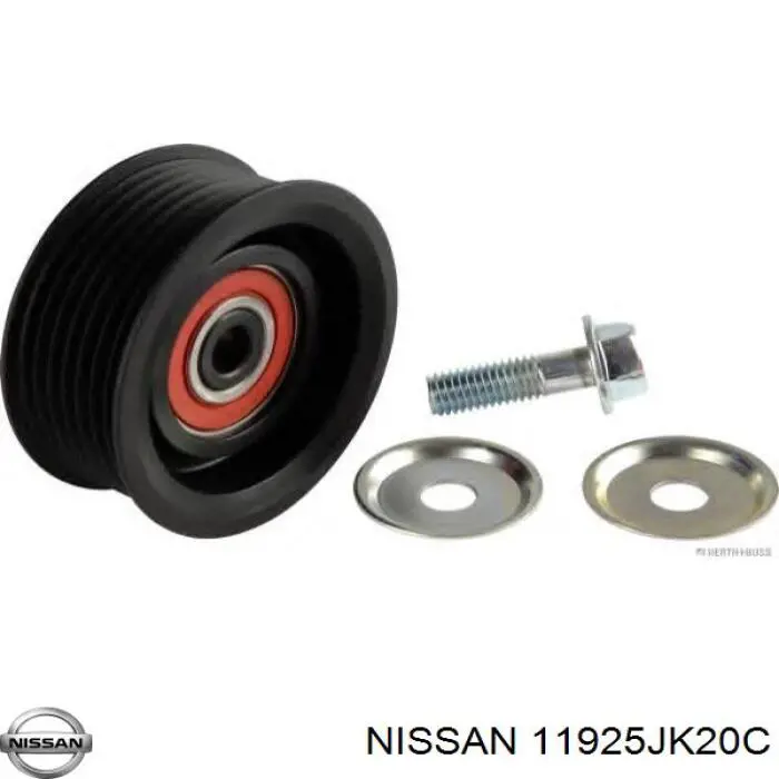 Купити 11925JK20C Nissan/Infiniti Ролик приводного ременя, паразитний
