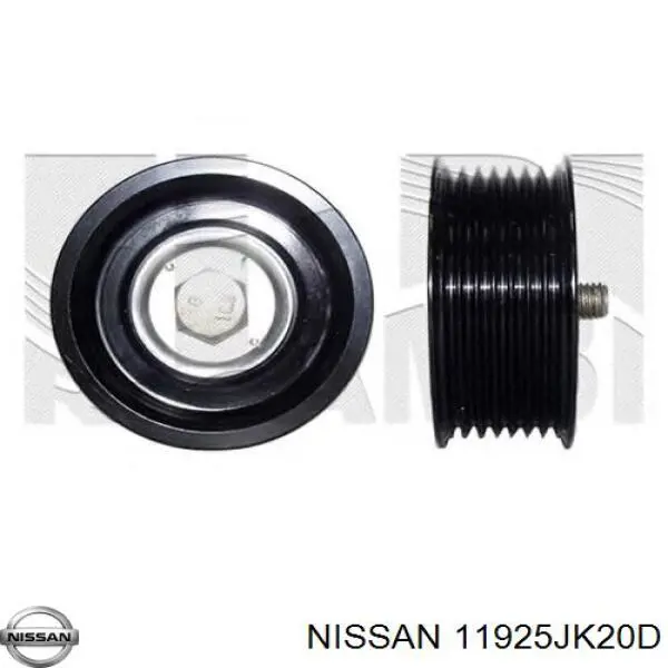 Купити 11925JK20D Nissan/Infiniti Ролик приводного ременя, паразитний