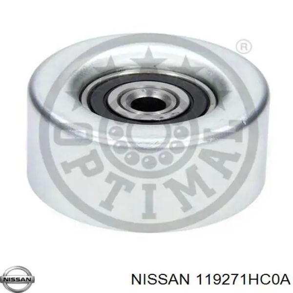 119271HC0A Nissan ролик натягувача приводного ременя