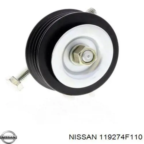 119274F110 Nissan ролик натягувача приводного ременя