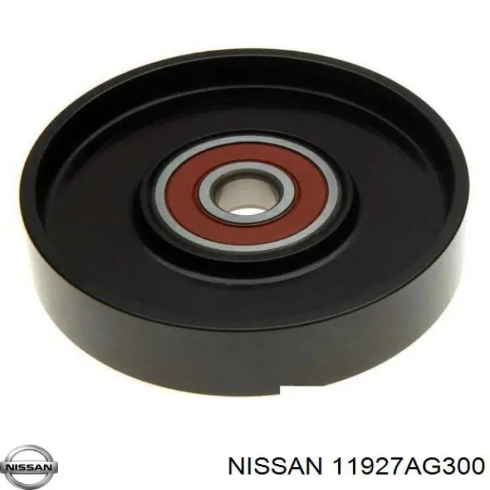 11927AG300 Nissan ролик приводного ременя, паразитний