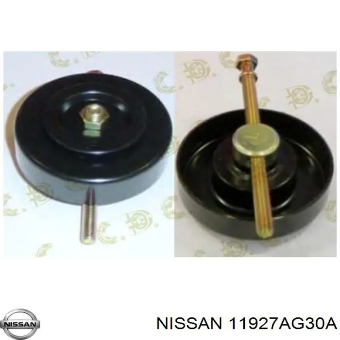 Ролик приводного ременя, паразитний Nissan/Infiniti 11927AG30A ціна, від 28.39 USD