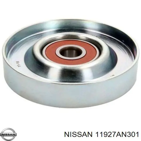 11927AN301 Nissan ролик приводного ременя, паразитний