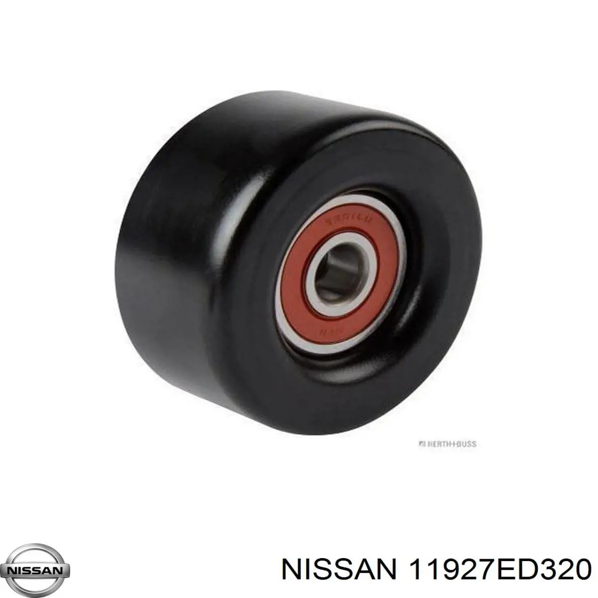 Ролик приводного ременя, паразитний Nissan/Infiniti 11927ED320 ціна, від 19.96 USD