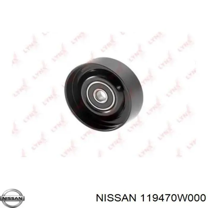 Натяжний ролик Nissan/Infiniti 119470W000 ціна, від 25.00 USD