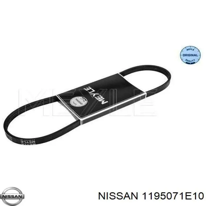 Купити 1195071E10 Nissan/Infiniti Ремінь генератора