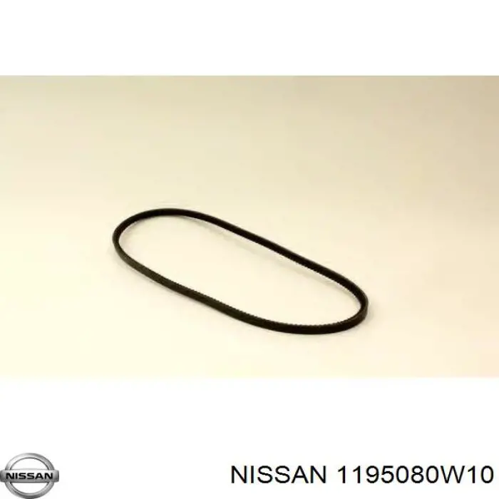 1195080W10 Nissan ремінь приводний, агрегатів