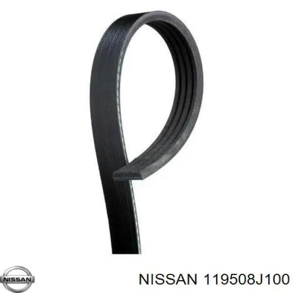 Клиновий ремінь Nissan/Infiniti 119508J100 ціна, від 4.68 USD