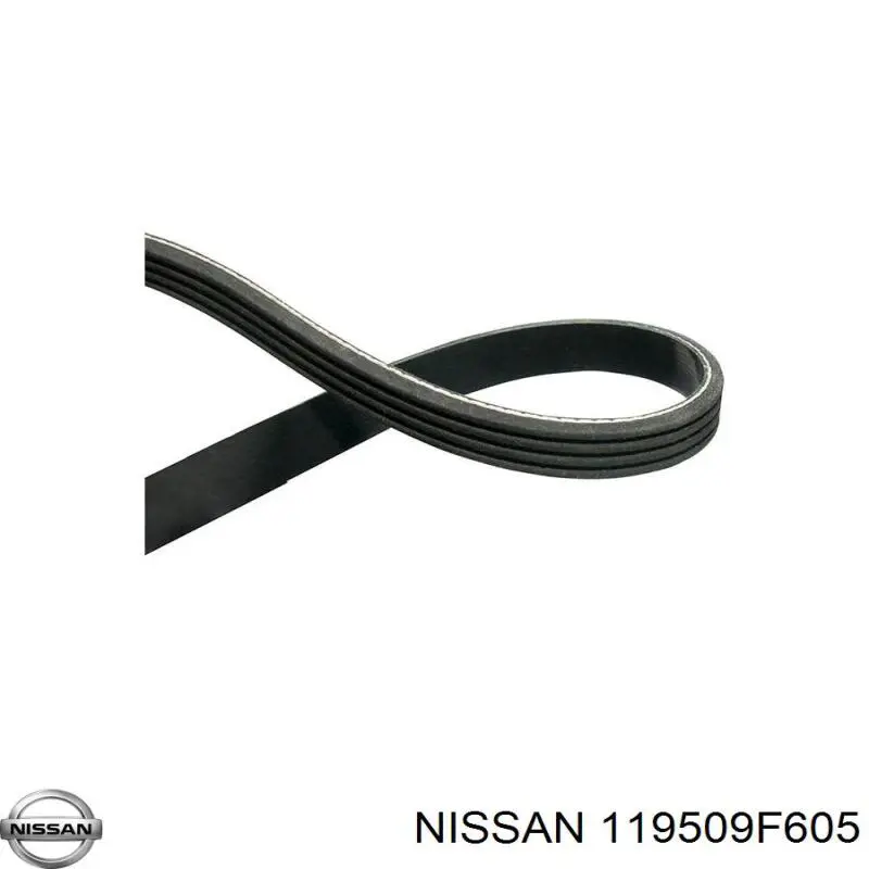 Купити 119509F605 Nissan/Infiniti Ремінь генератора