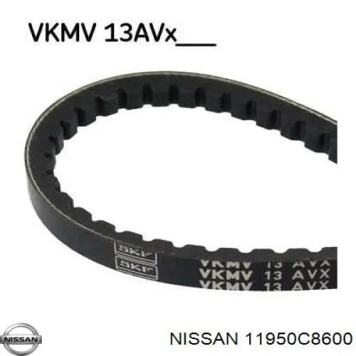 Купити 11950C8600 Nissan/Infiniti Ремінь генератора