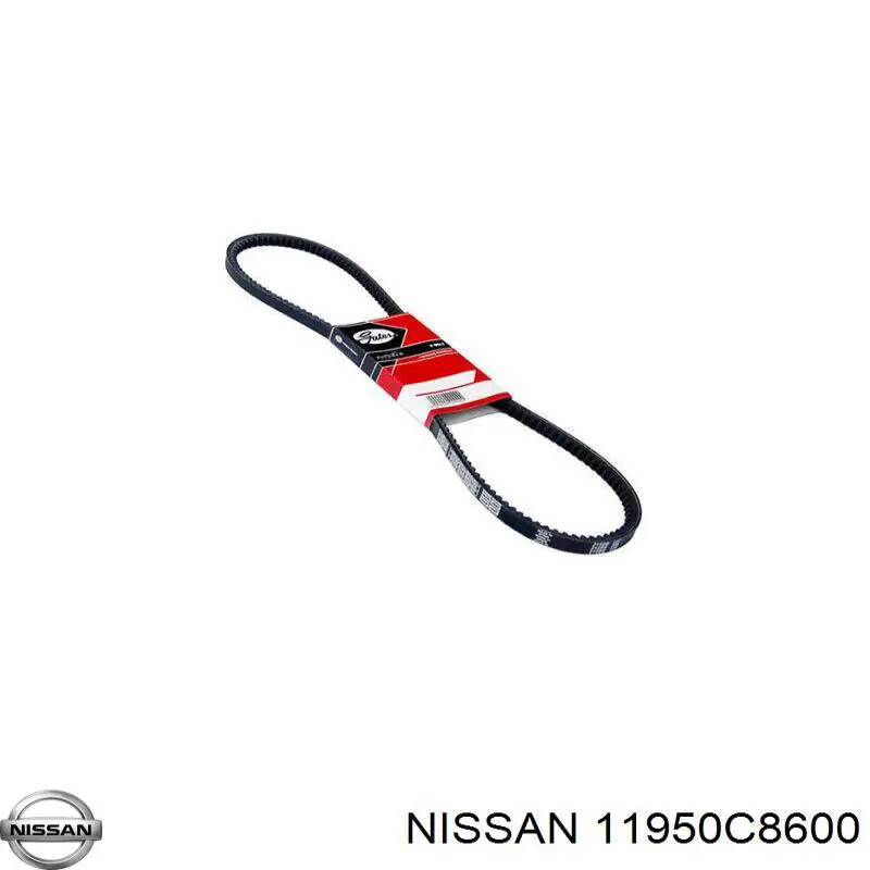 Ремінь генератора 11950C8600 Nissan/Infiniti