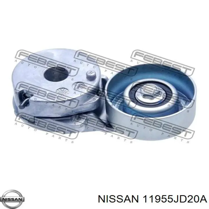 Купити 11955JD20A Nissan/Infiniti Натягувач приводного ременя