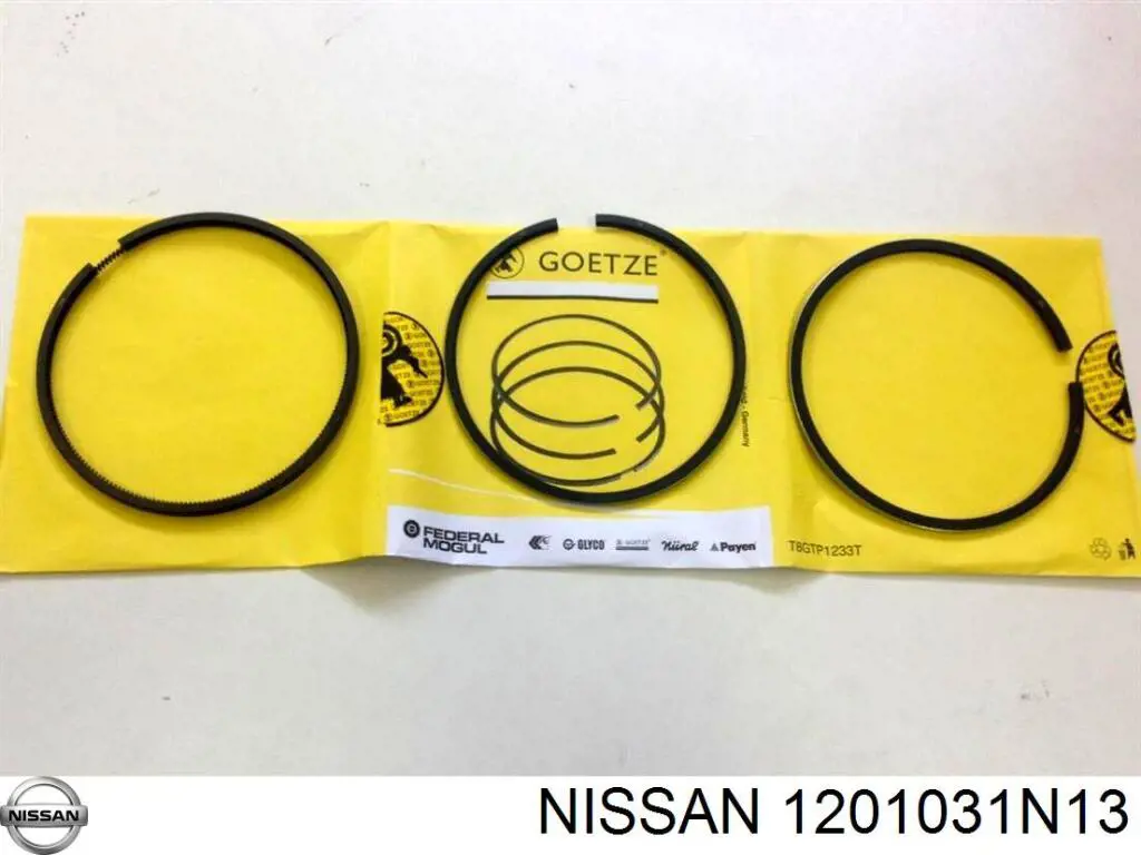 Поршень з пальцем без кілець, стандарт Nissan/Infiniti 1201031N13 ціна, від 89.60 USD